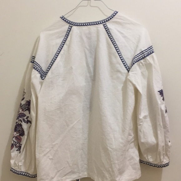 Ann Taylor Loft cotton peasant jacket (sz s) - Picture 2 of 7